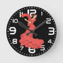 Recherche de flamenco horloges Danseuse espagnole