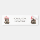 Search for raccoon bumper stickers Animal
