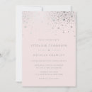 Search for faux silver wedding invitations Elegant