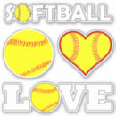 Recherche de love softball stickers Sports