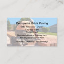 Search for paving business cards Construction