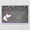 Search for ice skating birthday invitations Skates