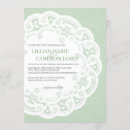 Search for doily invitations Lace