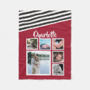 Search for red photo blankets Collage