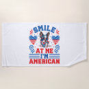 Search for boston terrier beach towels Animal
