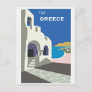 Search for greece tourism postcards Santorini