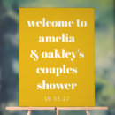 Search for couples shower posters Simple