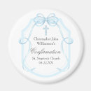 Recherche de ruban bleu magnets Baptême