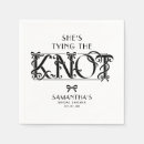 Search for tying the knot napkins Coquette
