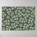 Search for green flowers posters Pattern