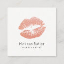 Search for lips business cards Girly