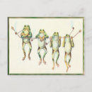 Recherche de humour grenouille cartes postales Illustration
