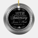 Search for 10th wedding anniversary ornaments Silver