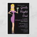 Search for girls night out birthday invitations Cocktail