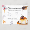 Recherche de caramel vœux cartes Dessert
