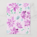 Search for watercolor lavender postcards Floral