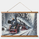 Recherche de transport ferroviaire art Train à vapeur