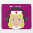 Search for funny nursing mousepads Music