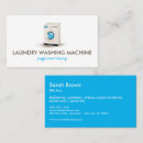 Search for washing laundry business cards Housekeeping