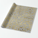 Search for gold leopard wrapping paper Glitzy