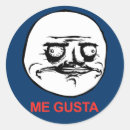 Search for me gusta stickers Humour