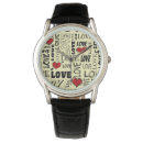 Recherche de calligraphie montres Amour
