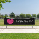 Search for will you marry me banners Heart