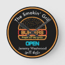 Search for burgers clocks Bbq