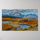 Search for river and mountains posters Grand teton national park