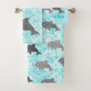 Search for dolphin bath towels Watercolor
