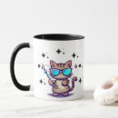 Search for cat wearing glasses mugs Cute