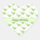 Recherche de pois blanc vert autocollants Anniversaire