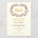 Search for marsala wedding invitations Gold