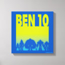 Search for ben canvas prints Time to go alien