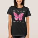 Search for breast cancer awareness tshirts Butterfly