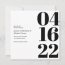 Search for numeric invitations Typography