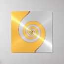 Search for metallic silver canvas prints Pattern