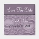 Search for purple save the date magnets Elegant