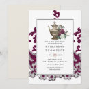 Recherche de shabby chic tea party invitations Floral