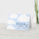 Search for clouds thank you cards Cloud 9 bridal shower