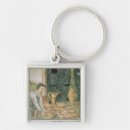 Search for object keychains Illustration