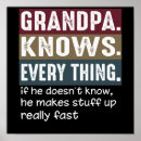 Search for knows everything posters Dad