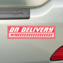 Search for delivery bumper stickers Pizza