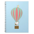 Search for woodstock notebooks Hot air balloon