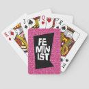 Search for feminist playing cards Woman