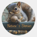 Search for squirrel with nuts stickers Cute