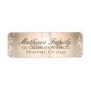 Search for christian cross return address labels Gold