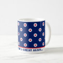 Search for great white mugs Red white blue