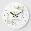 Recherche de aquarelle moderne horloges Verdure