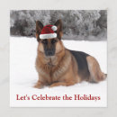 Search for cop square invitations German shepherd dog